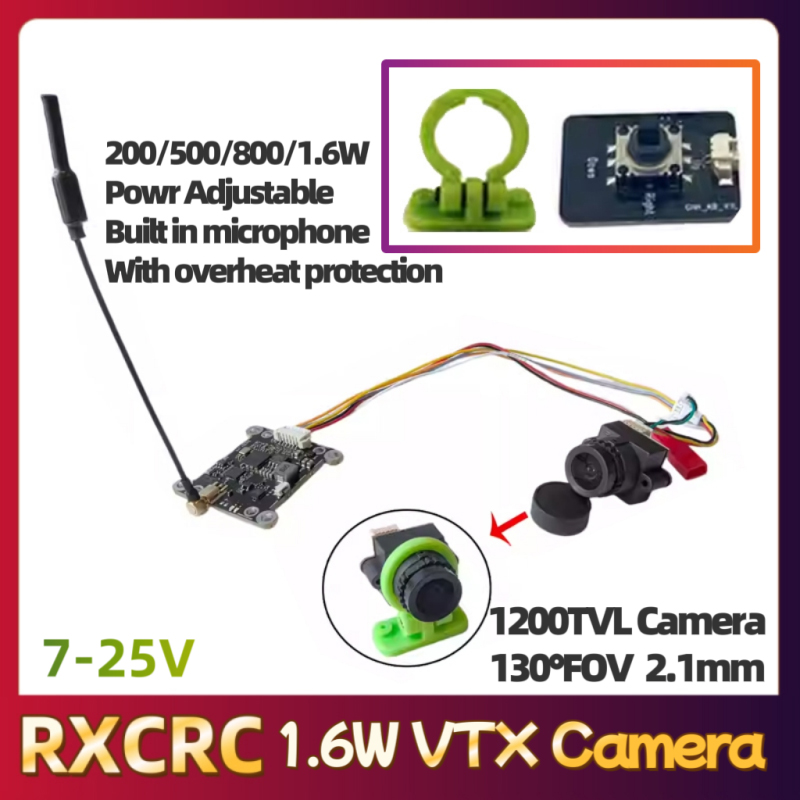 Modulo RXCRC 5.8G 48CH 1.6W VT - Fpv Drone Frame recensione e prezzo