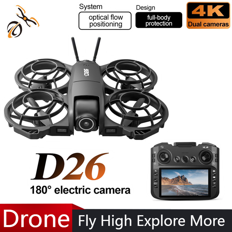 Drone D26 4K HD Aereo 180° °   - Fpv Drone Charger recensione e prezzo