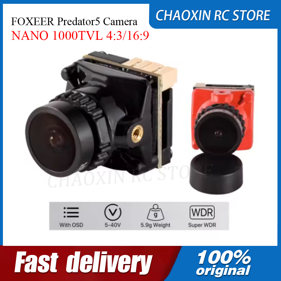 FOXEER Predator5 Fotocamera NA - Fpv Drone Battery recensione e prezzo